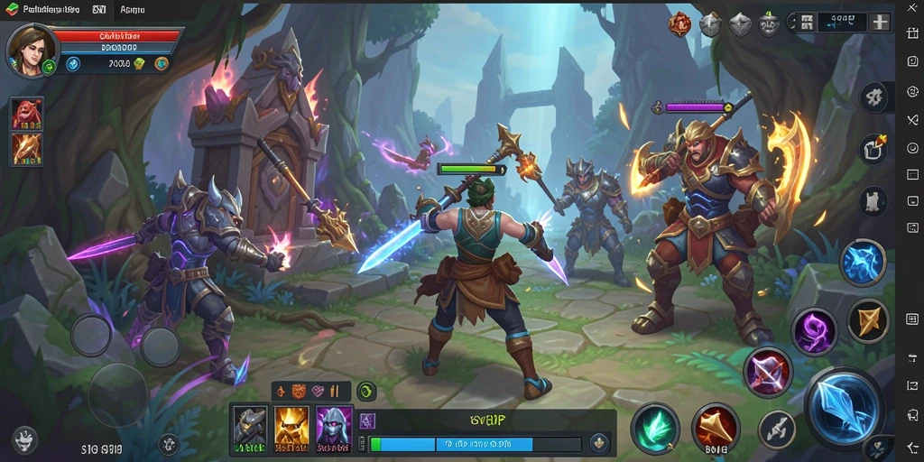 Tampilan gameplay 6SVIP yang penuh aksi dan petualangan.