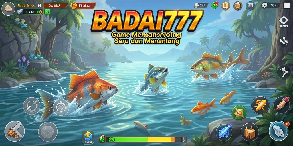 Gambar tangkapan ikan yang menakjubkan dalam gameplay BADAI777.