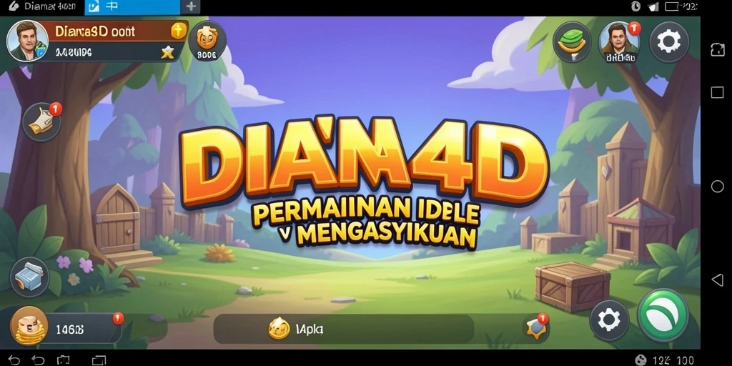 Tampilan gameplay DIANA4D yang menawan dan interaktif.