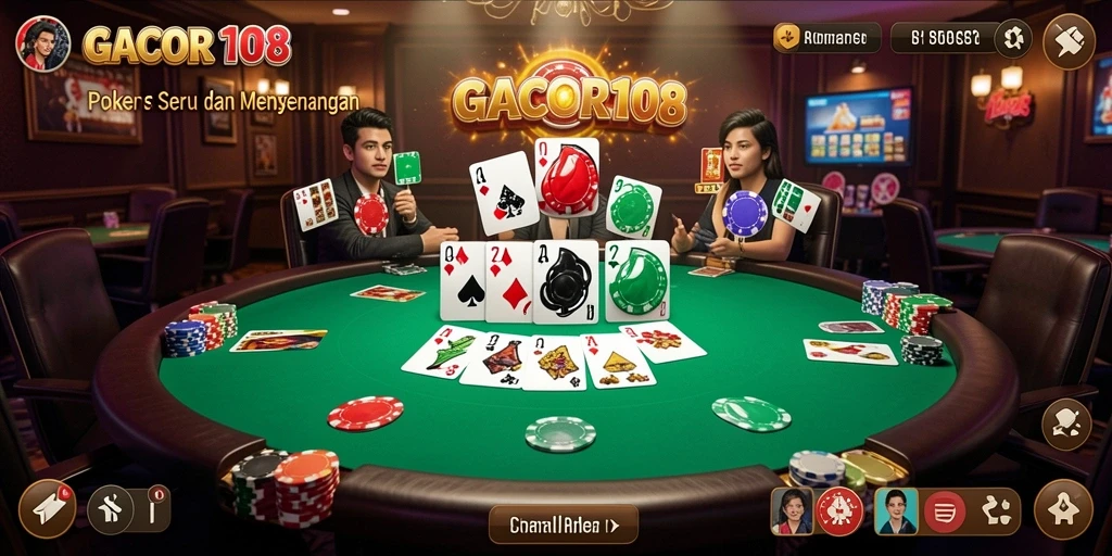 Screenshot menampilkan gameplay seru dan interaktif di GACOR108.