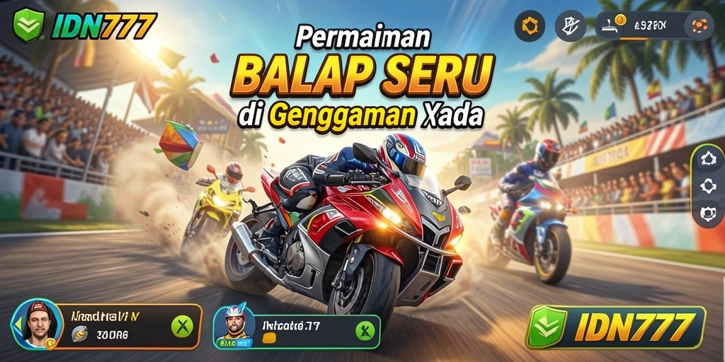 Screenshot menampilkan gameplay balap yang mendebarkan dan grafis menakjubkan.