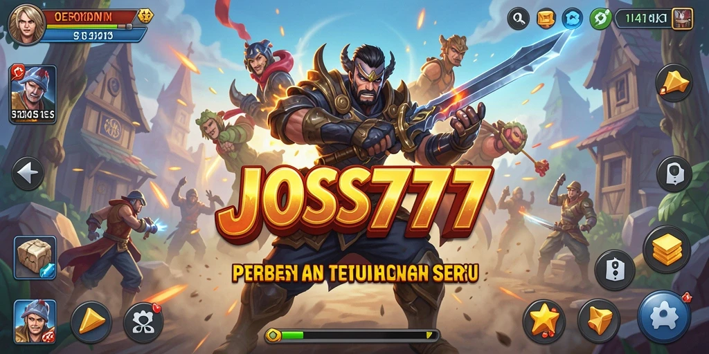 Tampilan menarik dari gameplay JOSS777 yang penuh aksi.