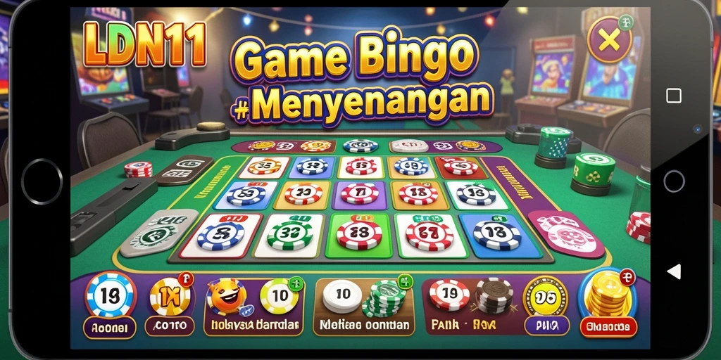 Tampilan gameplay LDN11 dengan pengalaman Bingo yang memukau.