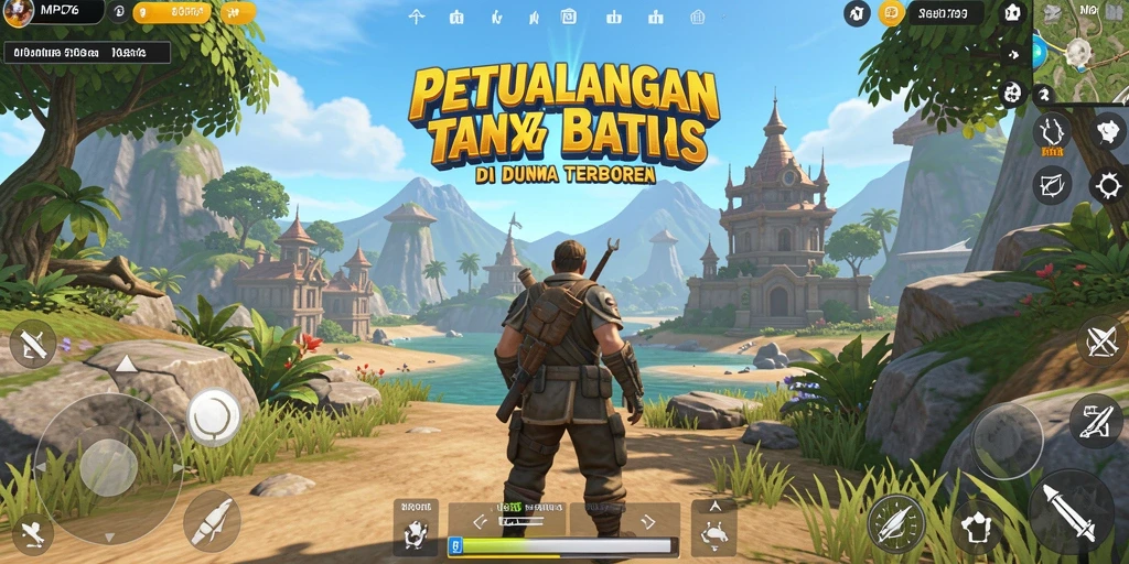 Menampilkan aksi seru di dunia terbuka MPO76.