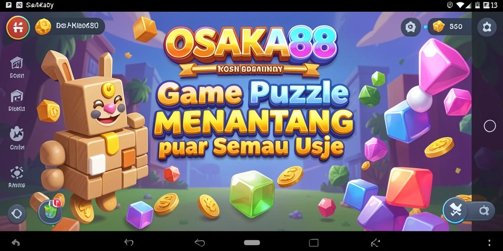 Gameplay seru OSAKA88 dengan tantangan puzzle menarik.