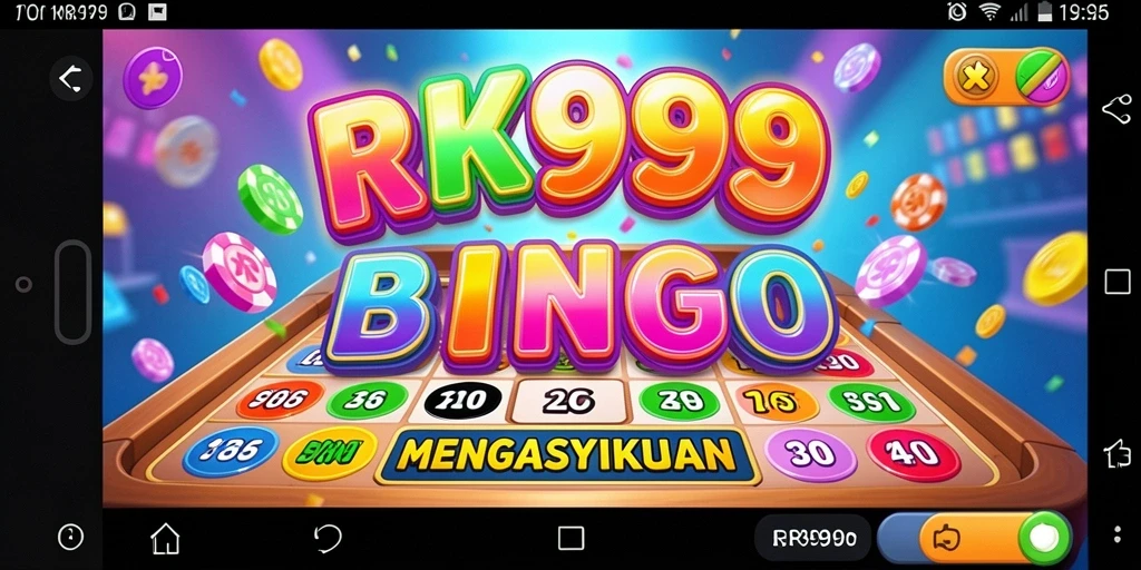 Screenshot gameplay RR999 menampilkan keseruan bermain Bingo.