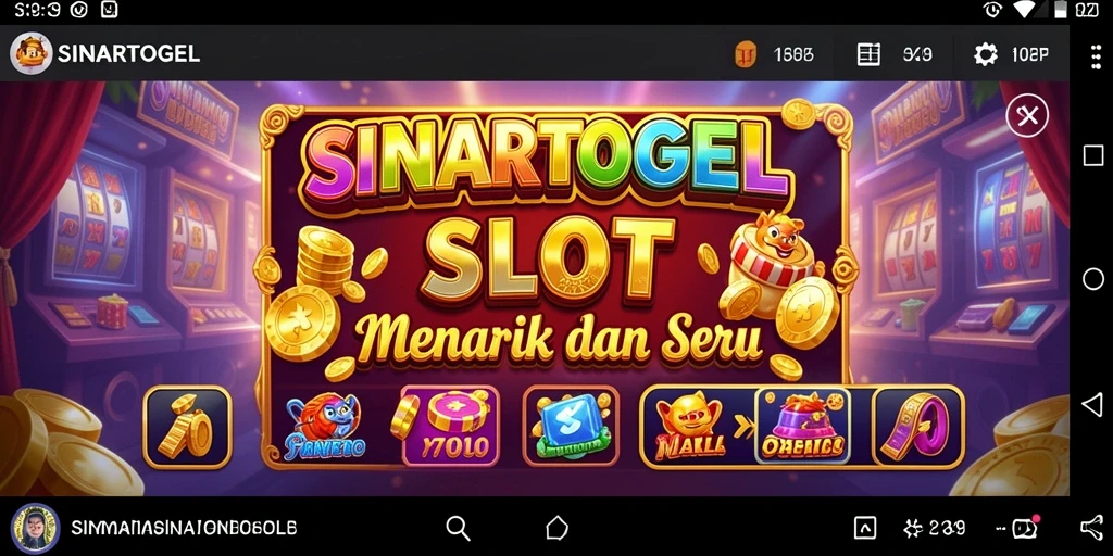 Tampilan gameplay Slot SINARTOGEL yang menarik dan seru.