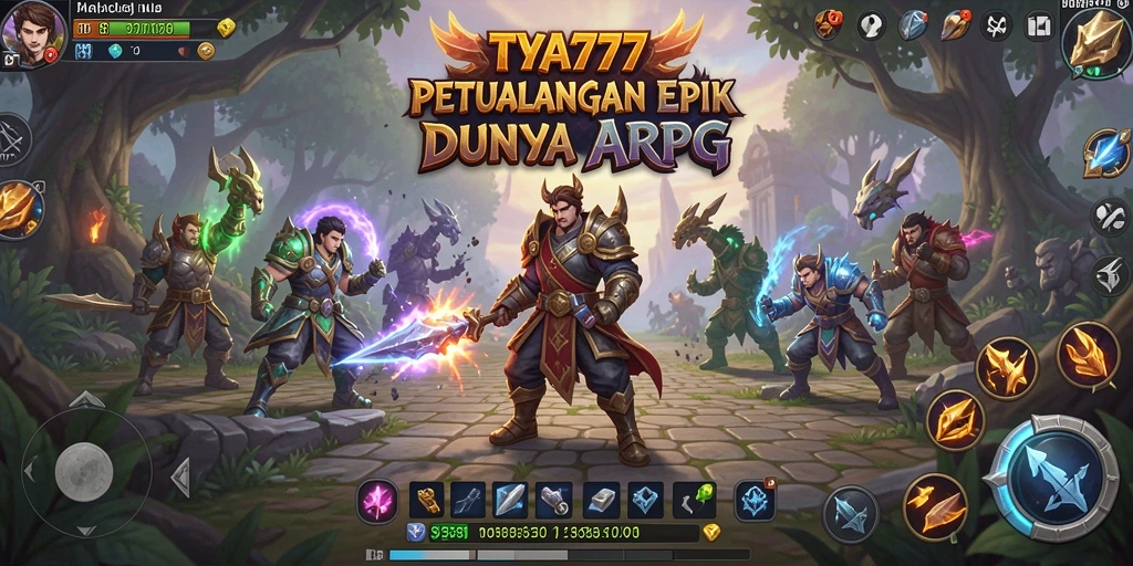 Gameplay TYA777 yang epik dan mendebarkan dalam dunia ARPG.